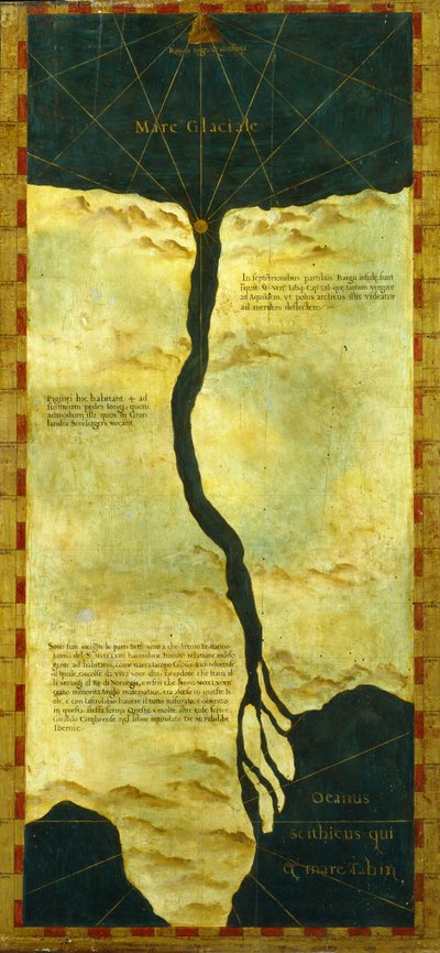Tierras polares imaginadas sobre Siberia de Stefano Bonsignori